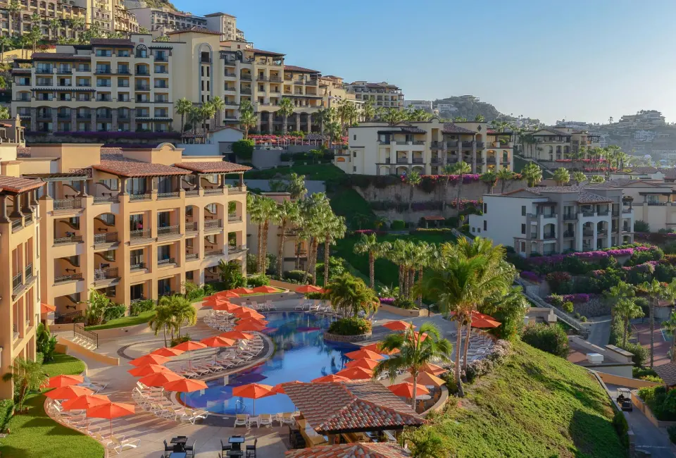 Main pool at Pueblo Bonito Sunset Beach Golf & Spa Resort