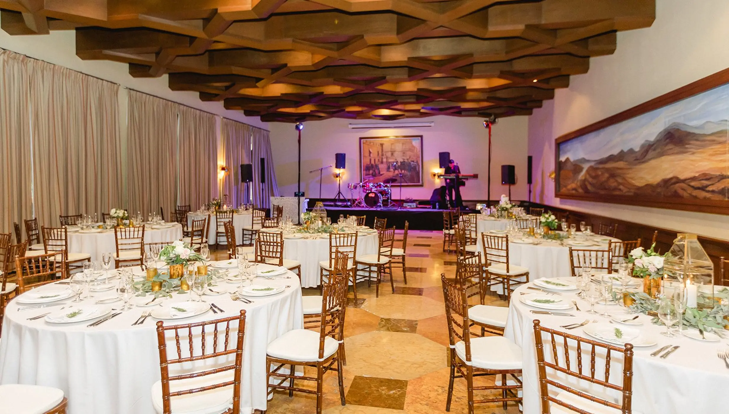 Santa ana ballroom wedding venue at Pueblo Bonito Sunset Beach Golf & Spa Resort