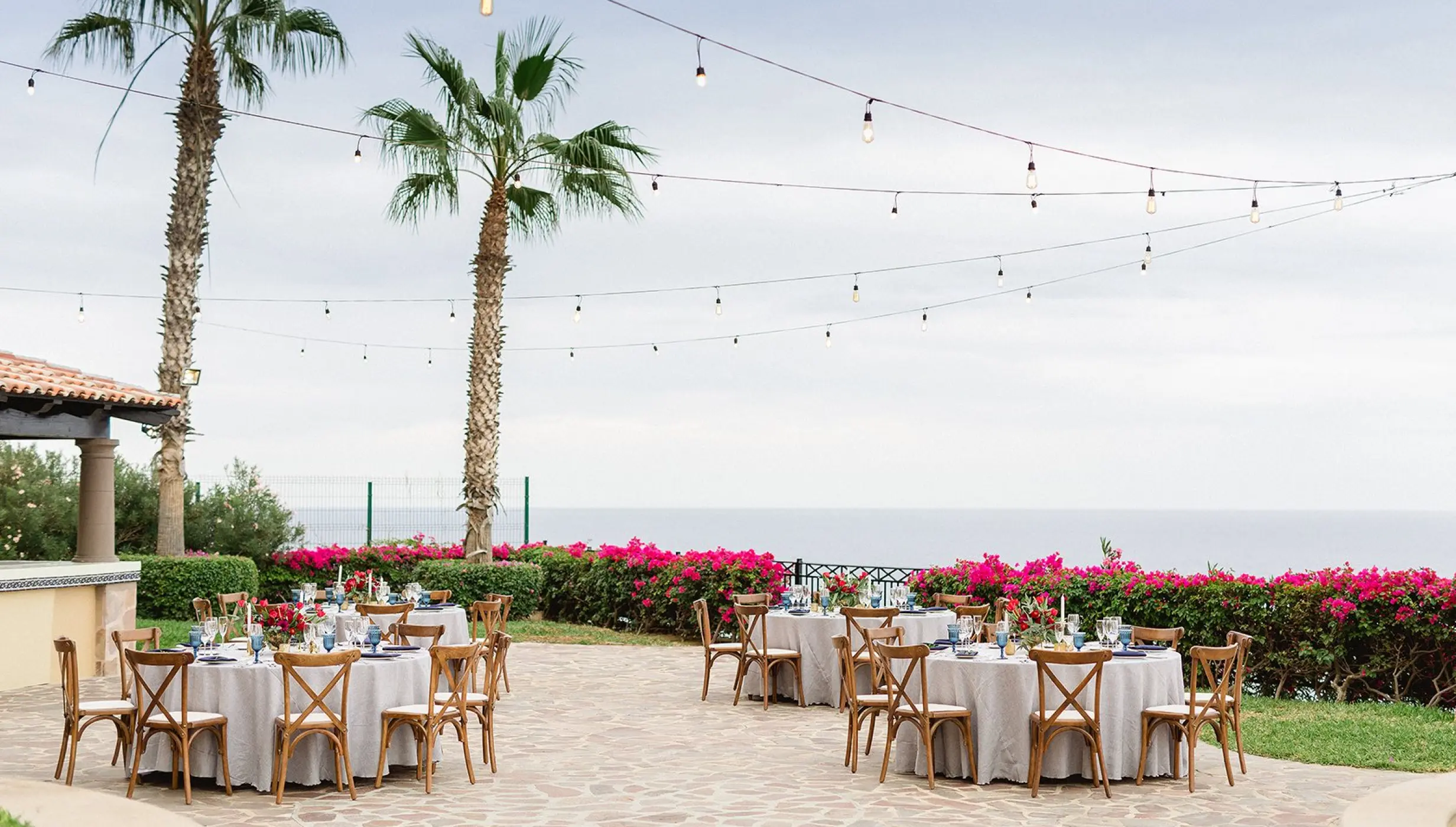 Swan Terrace wedding venue at Pueblo Bonito Sunset Beach Golf & Spa Resort