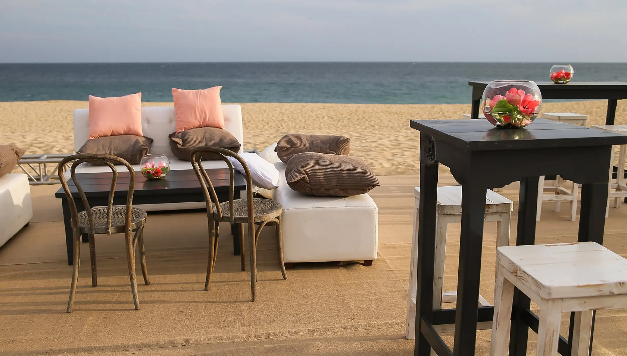 The beach wedding venue at Pueblo Bonito Sunset Beach Golf & Spa Resort