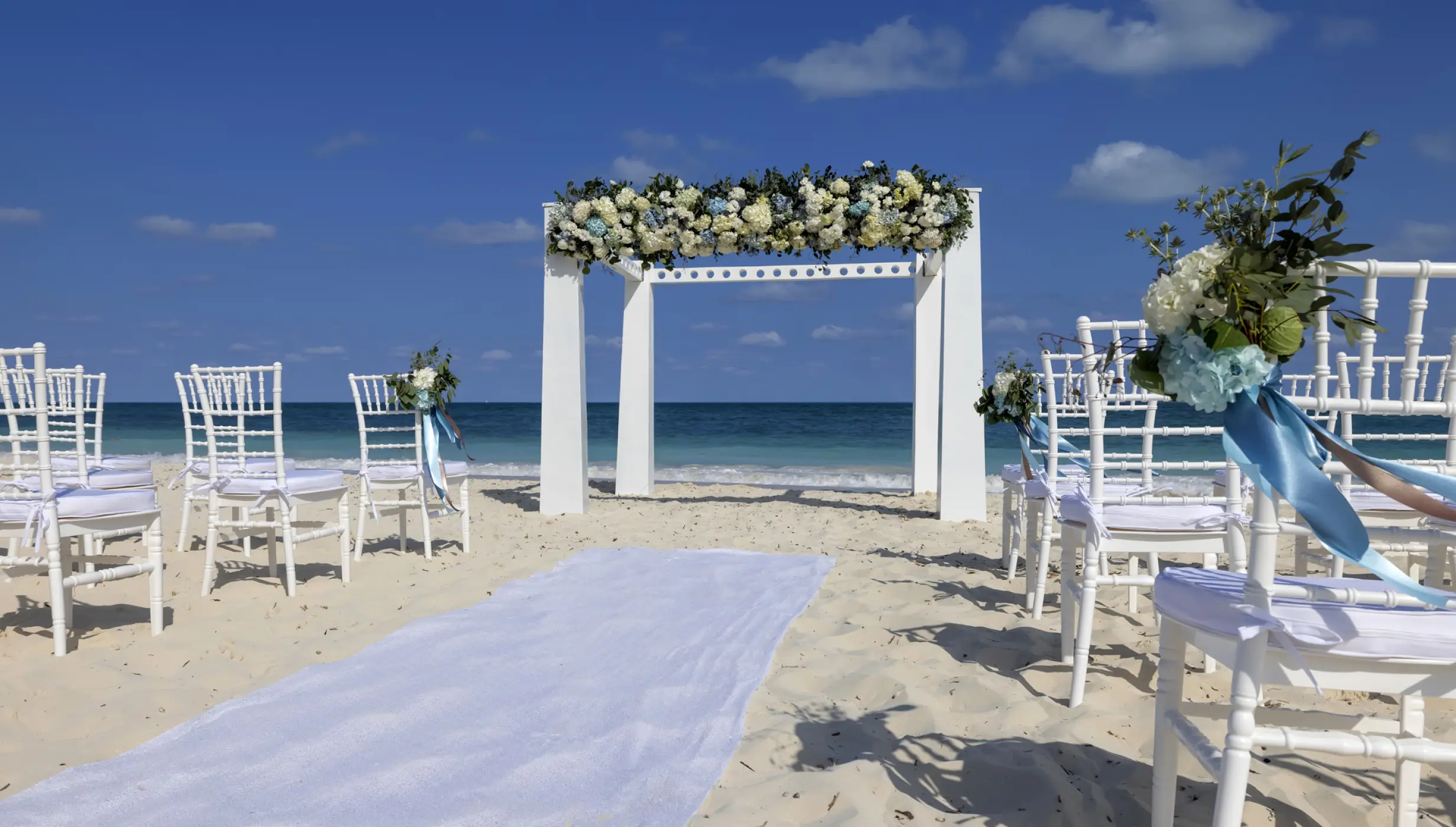 Planet Hollywood Adult Cancun beach wedding ceremony venue