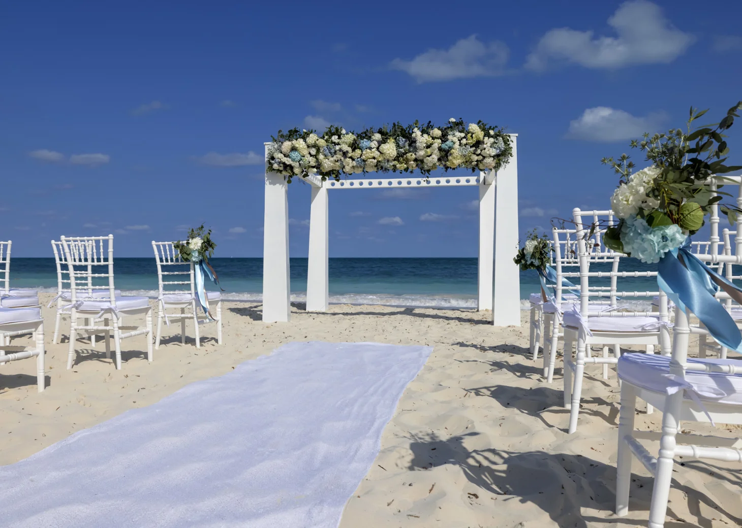 Planet Hollywood Adult Cancun beach wedding ceremony venue
