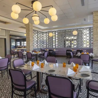 Gusto Trattoria wedding reception venue at Planet Hollywood Cancun