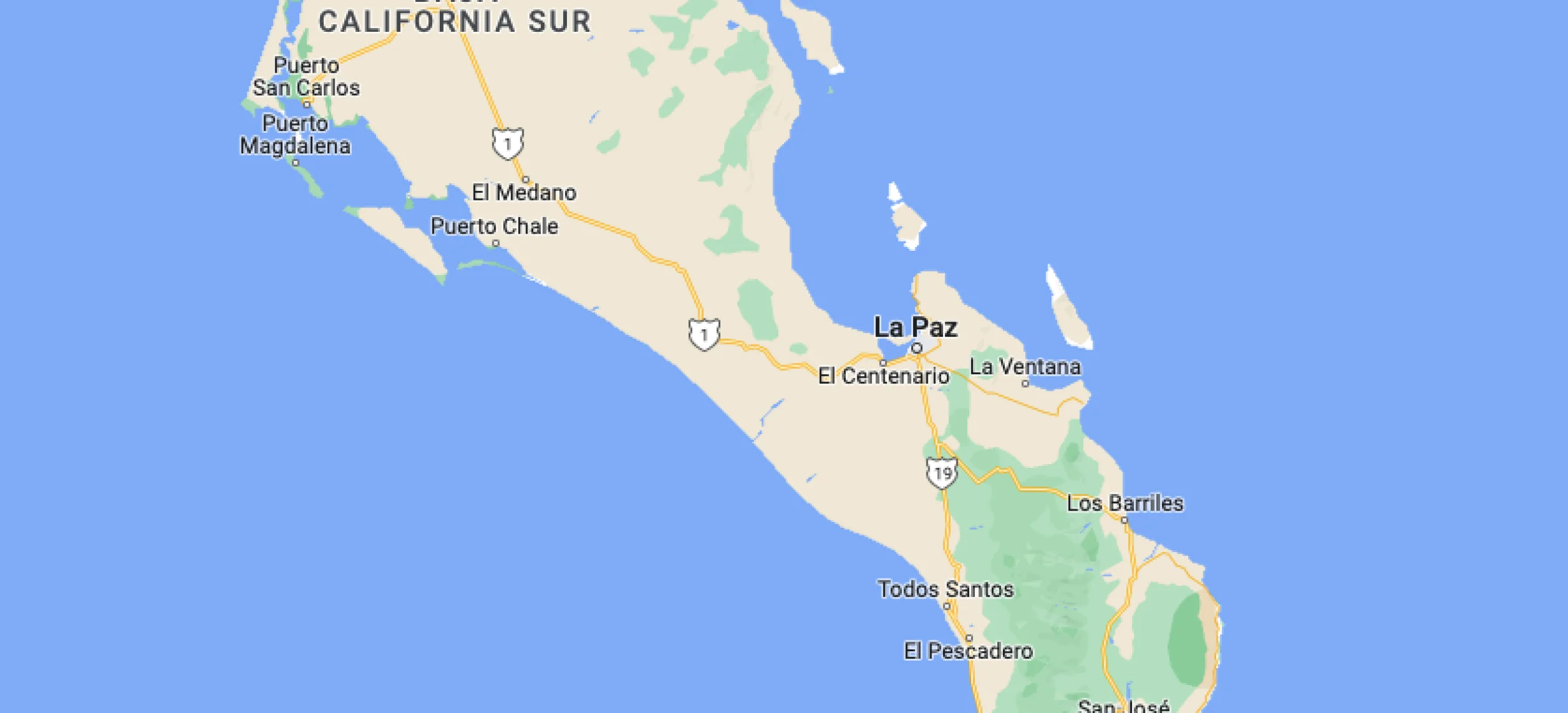 Google maps of Playa Grande Resort and Grand Spa