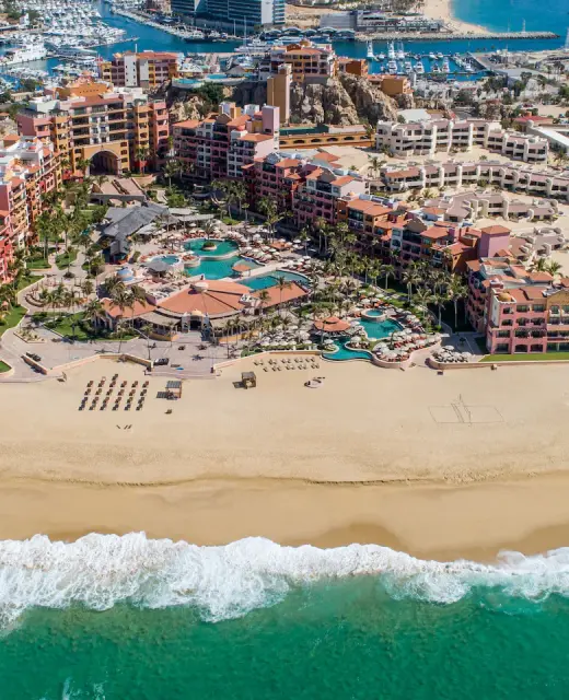 Aerial view of Playa Grande Resort and Grand Spa