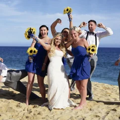 Beach wedding at Playa Grande Resort & Grand Spa