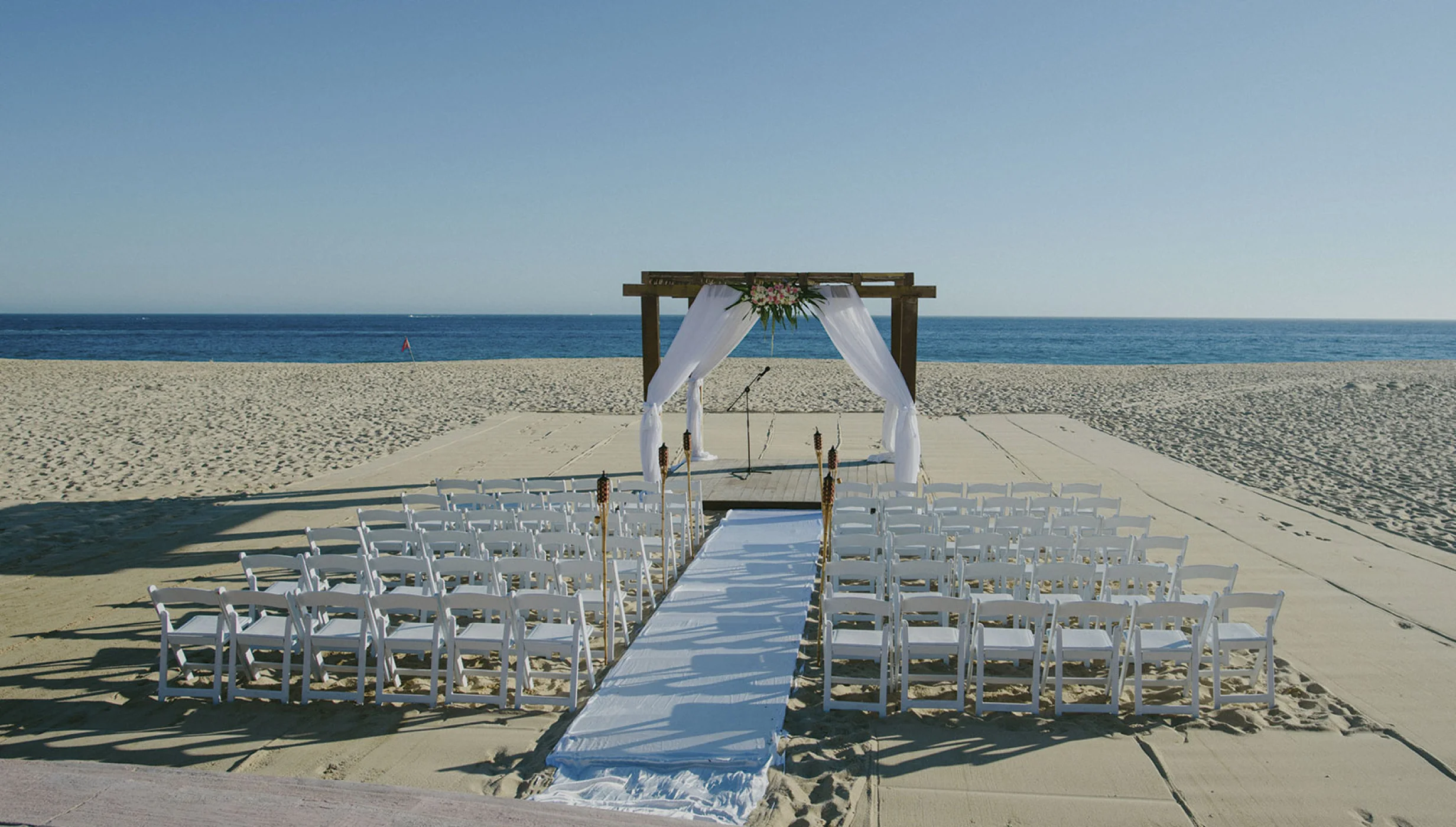 Beach wedding at Playa Grande Resort & Grand Spa