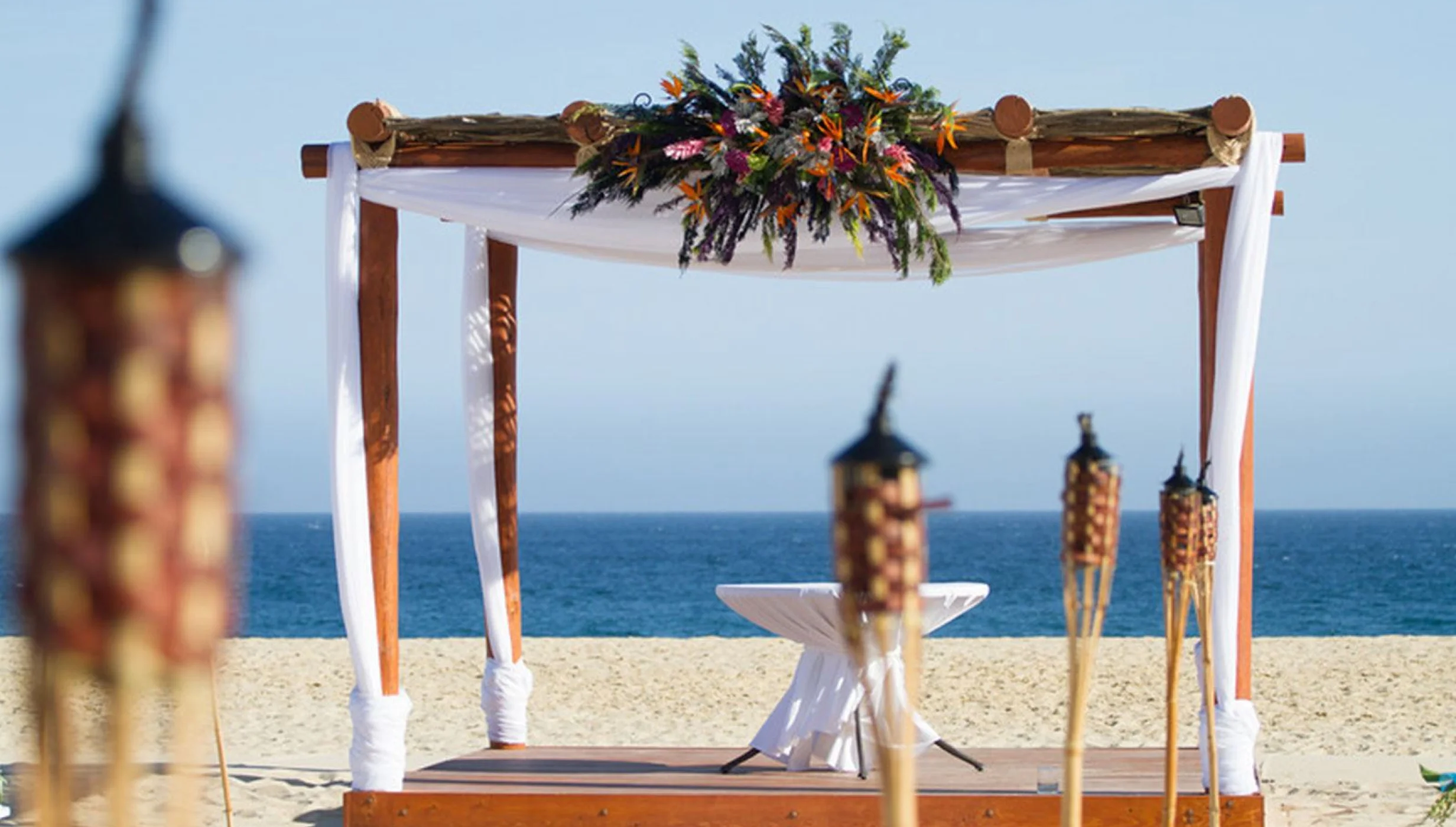 Beach ceremony at Playa Grande Resort & Grand Spa