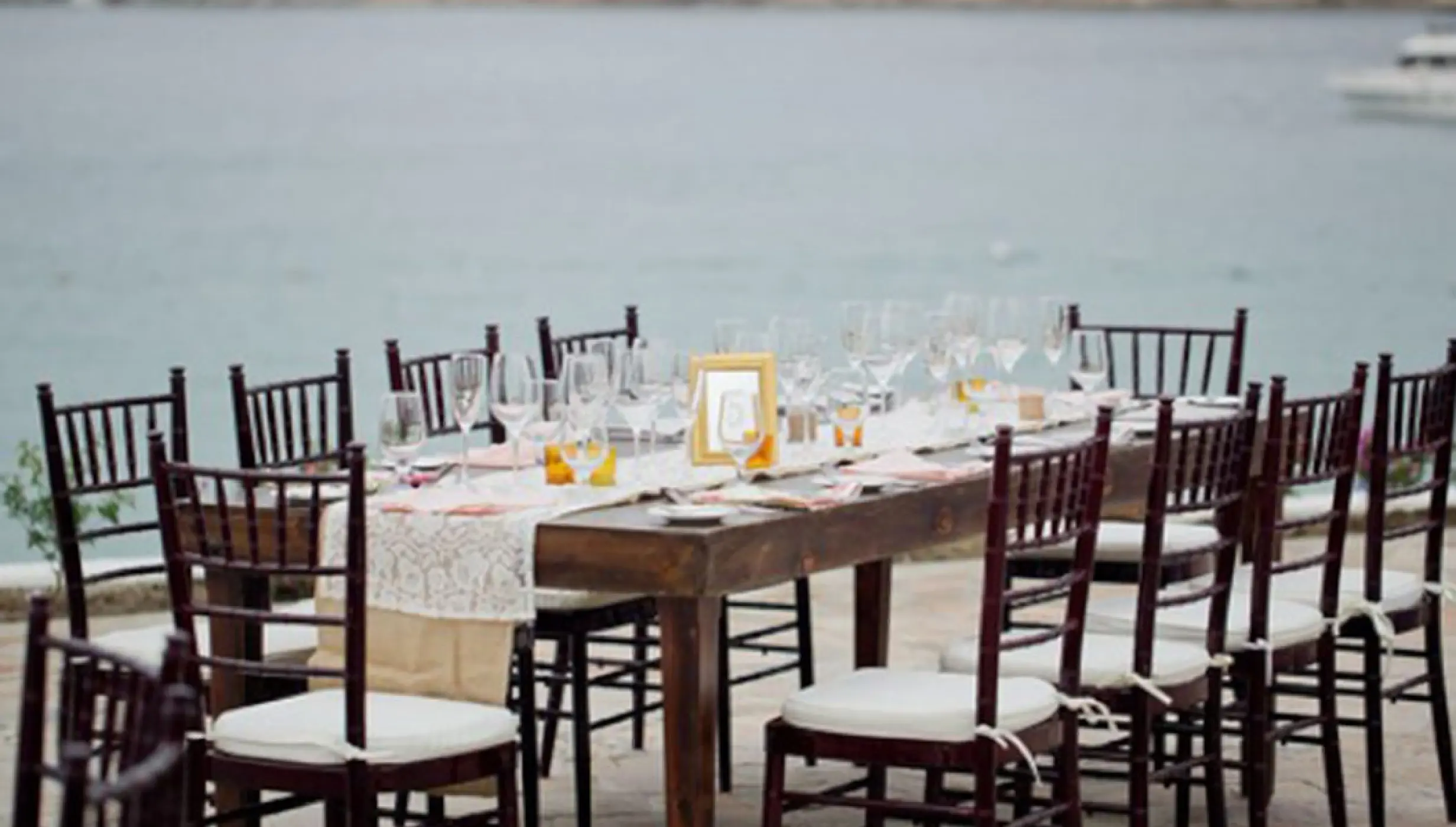 Pueblo Bonito Rose Palomas terrace wedding venue.