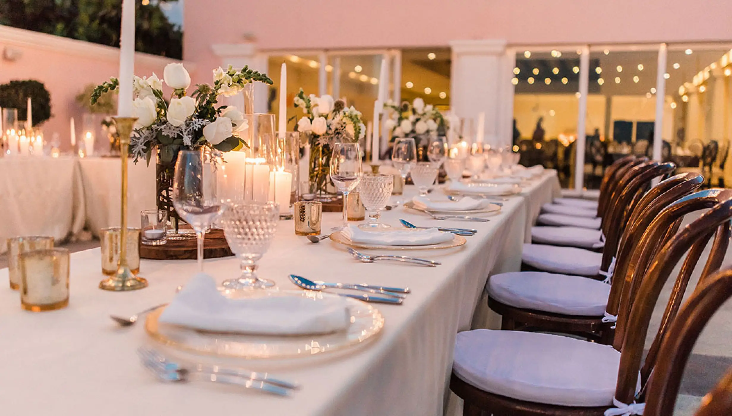 Pueblo Bonito Rose Bella Vita terrace wedding venue.