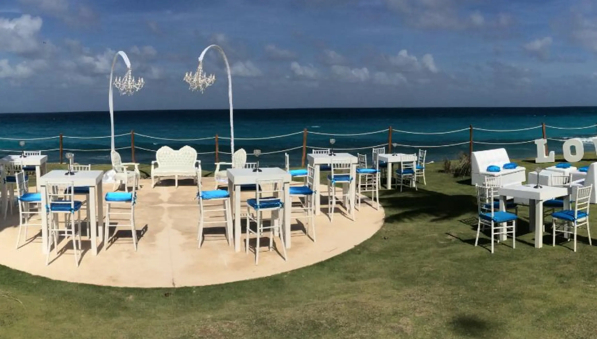 Reef terrace wedding venue at Hyatt ziva Cancun