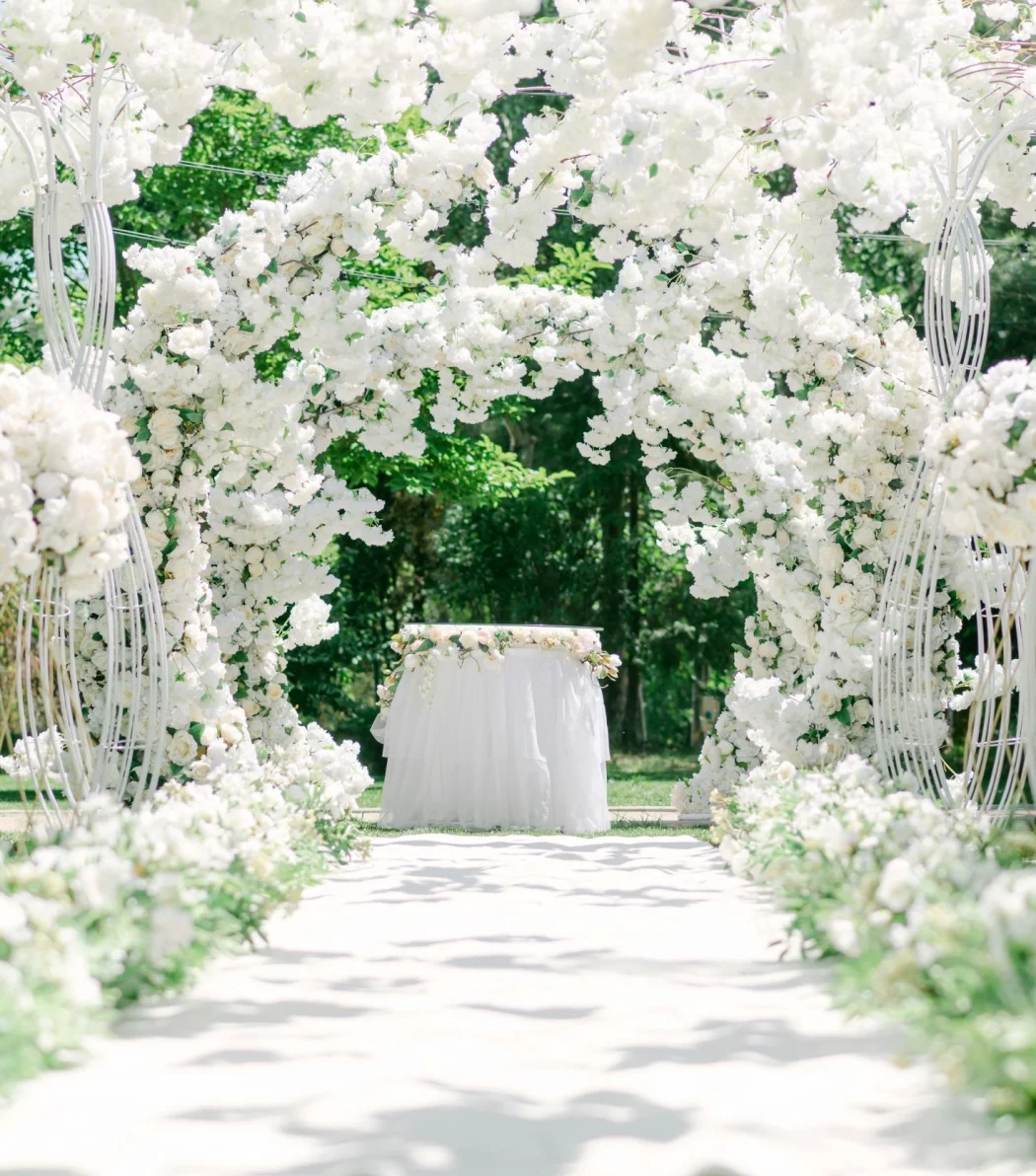 white wedding