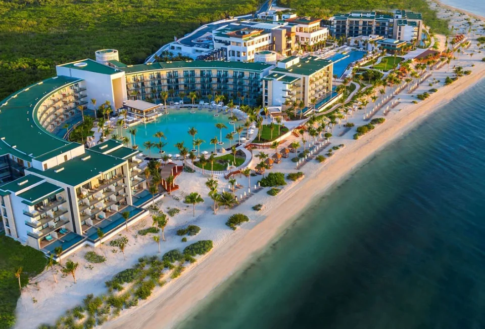 Haven Riviera Cancun Aereal overview.