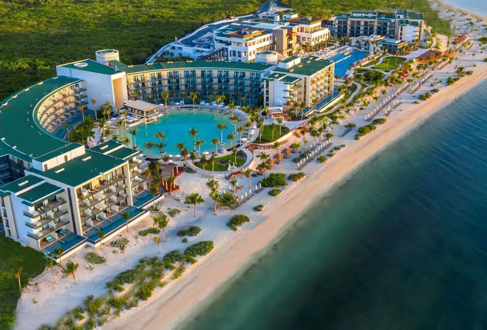 Haven Riviera Cancun Aereal overview.