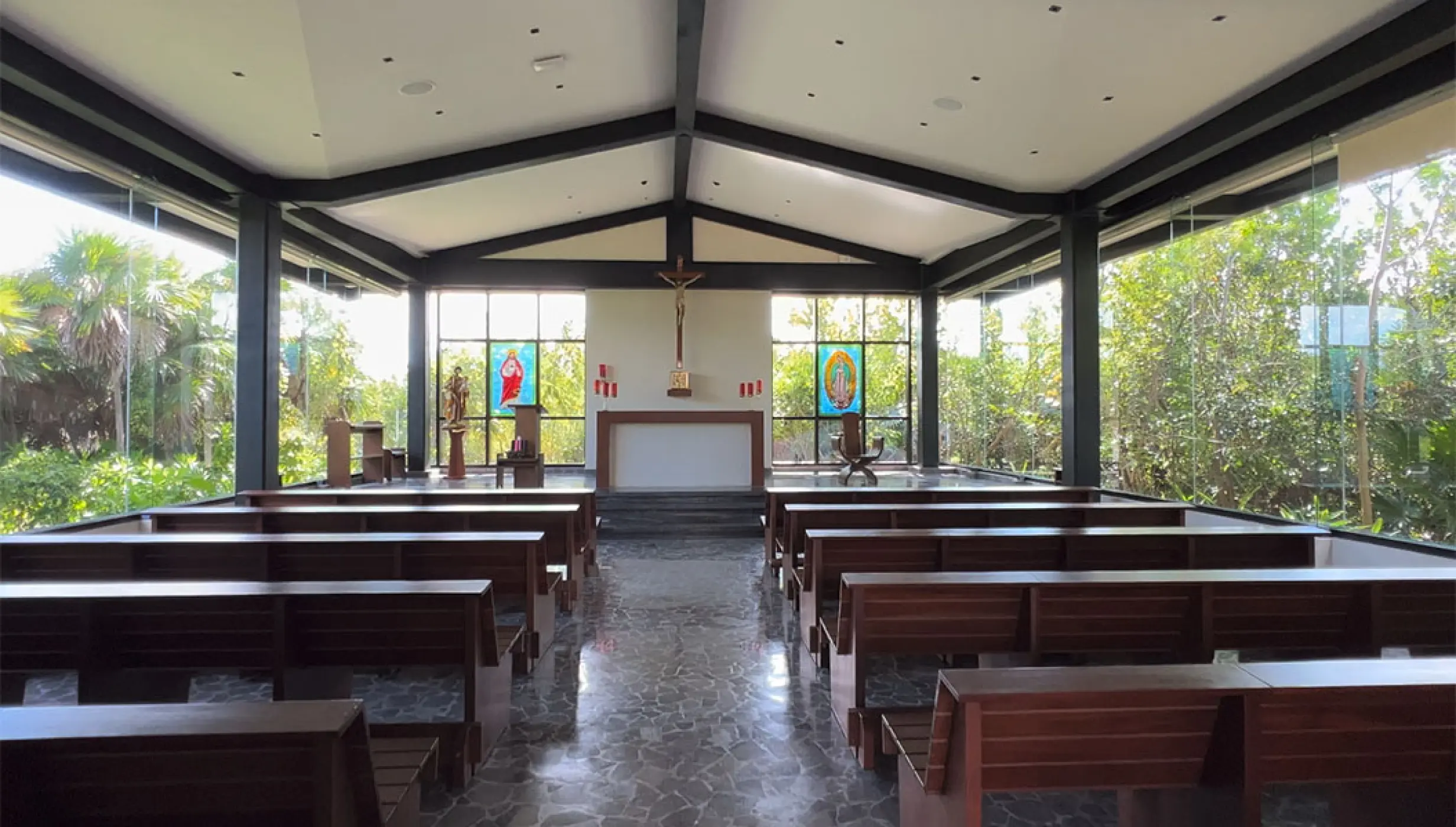 Chapel wedding venue at Atelier Playa Mujeres