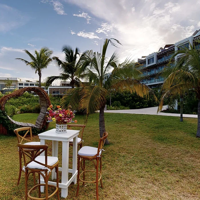 Limon y sal wedding venue at atelier playa mujeres