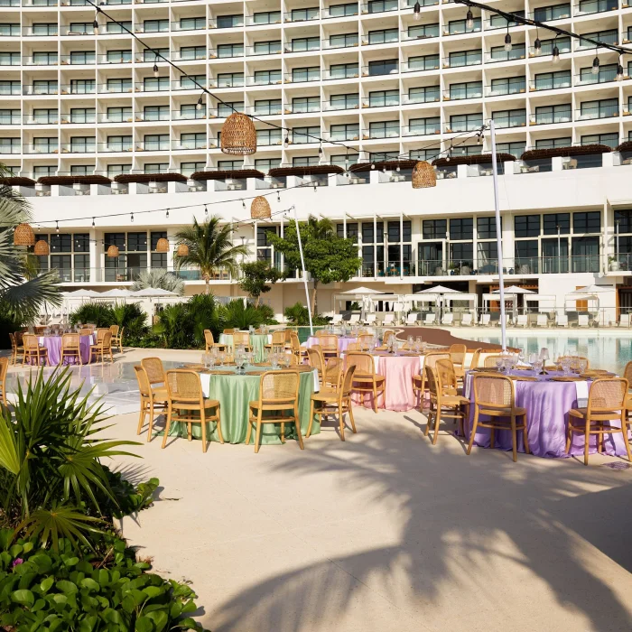 altamar patio venue at AVA Resort Cancun