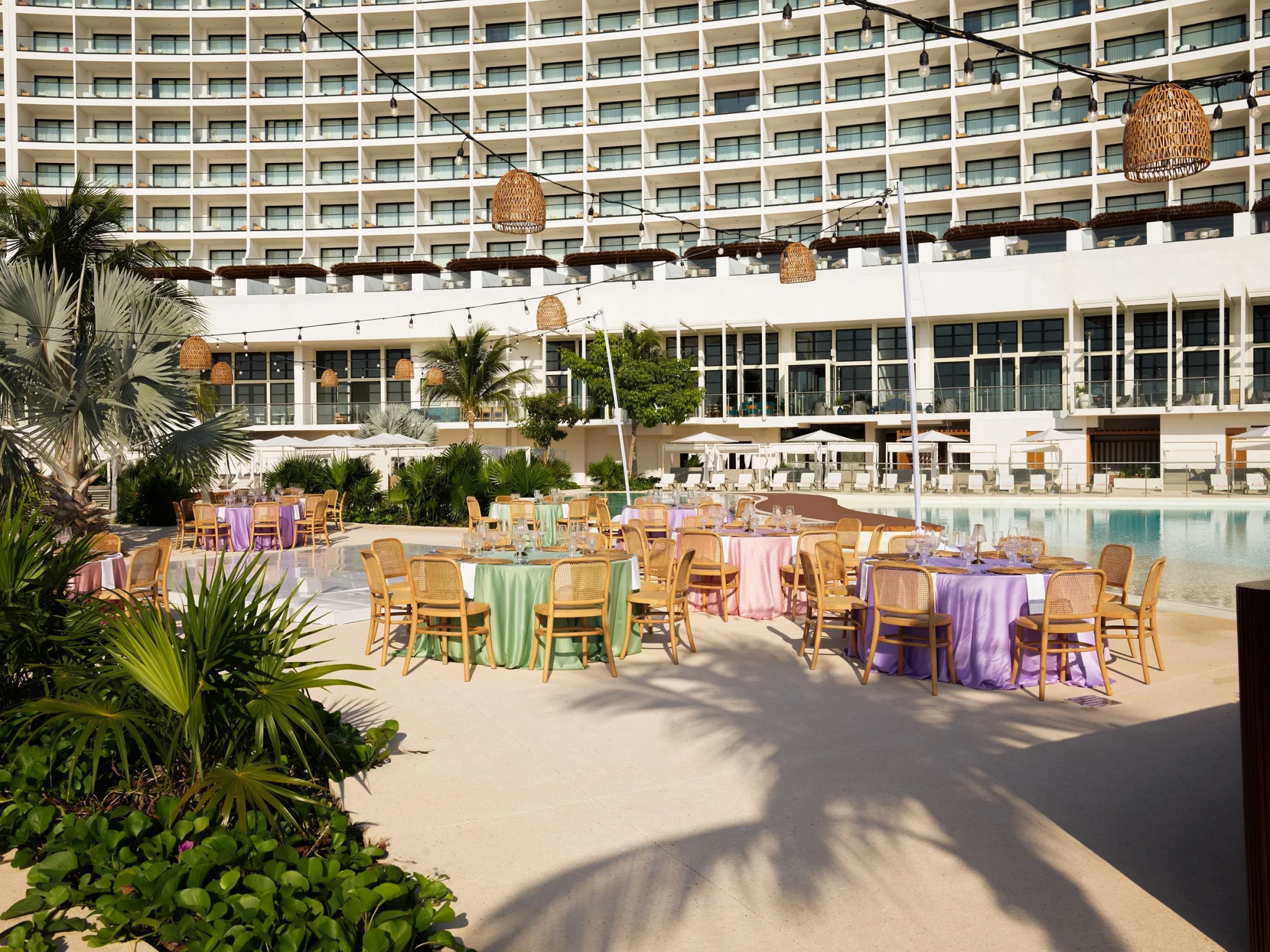 altamar patio venue at AVA Resort Cancun
