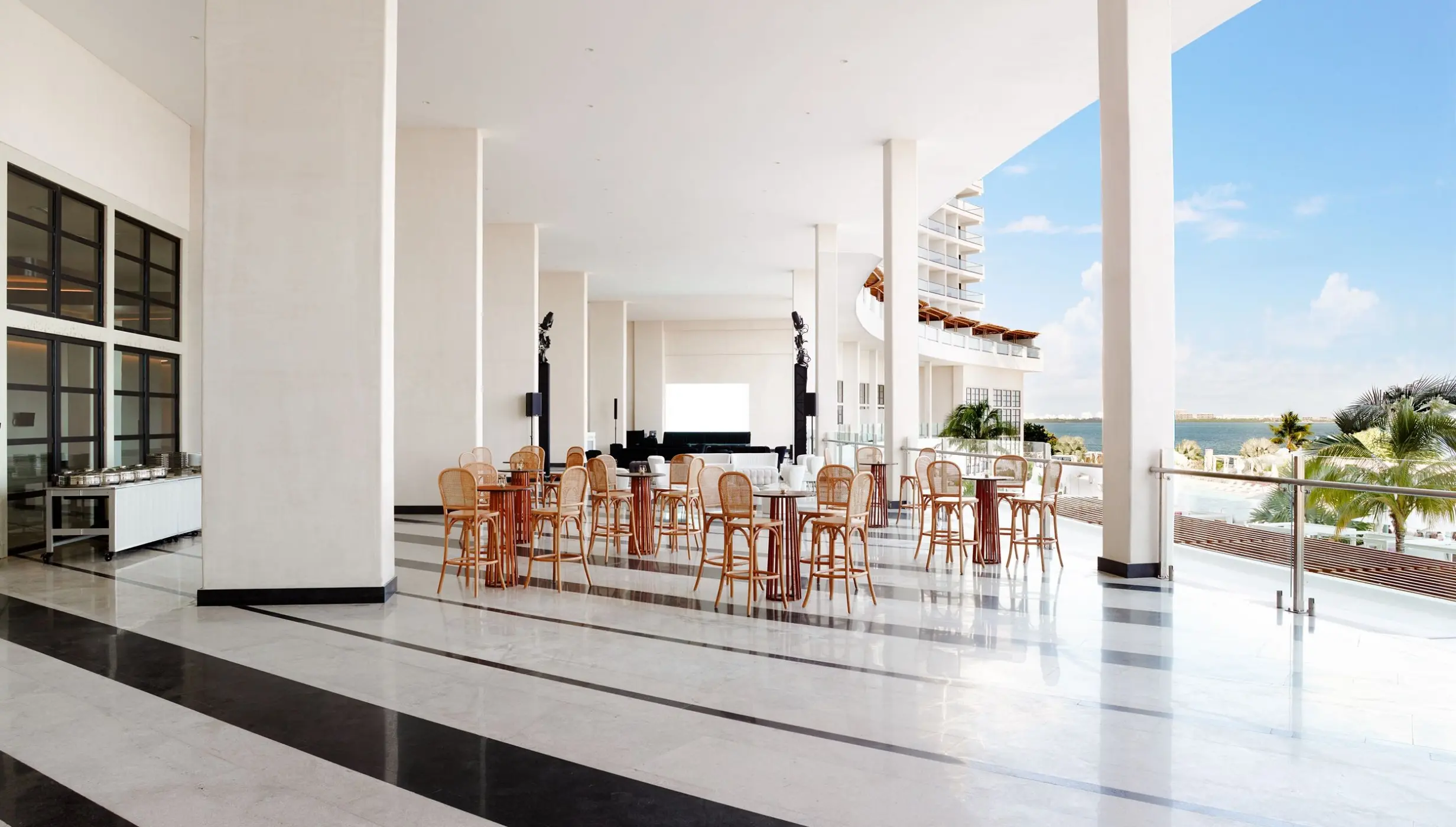 panoramic terrace venue at AVA Resort Cancun