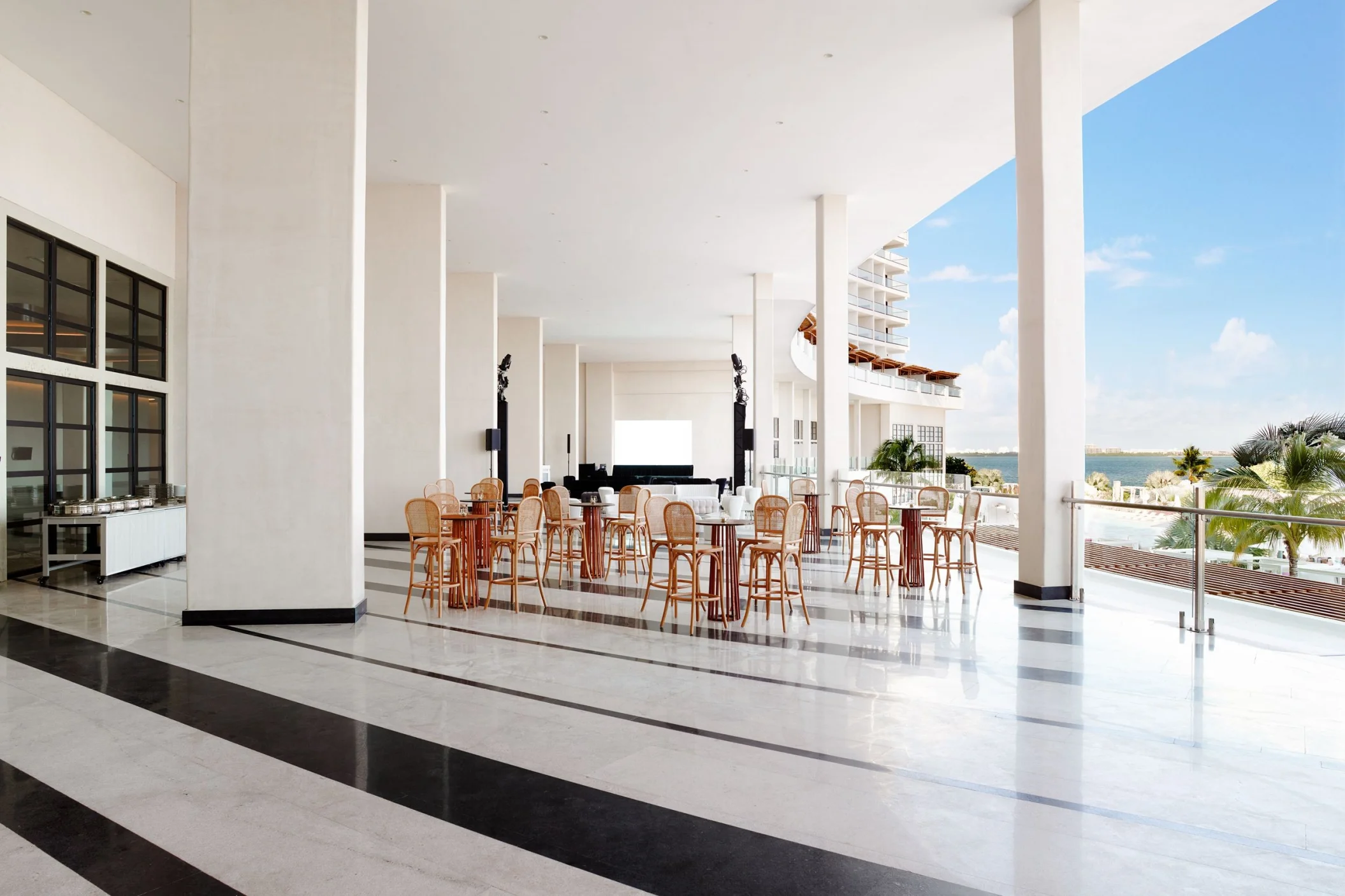 panoramic terrace venue at AVA Resort Cancun
