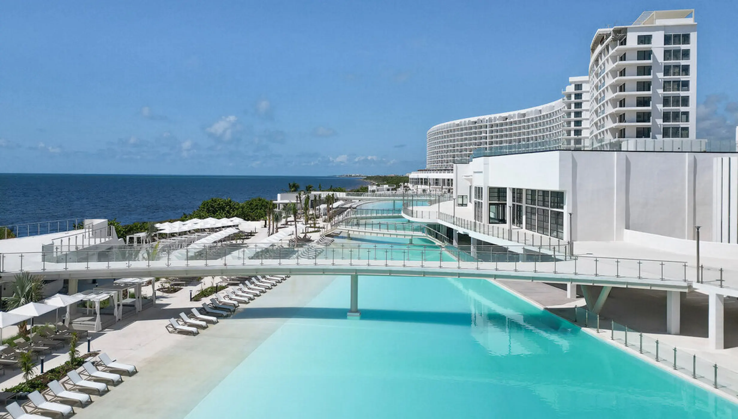 south and north bay terrace venue at AVA Resort Cancun