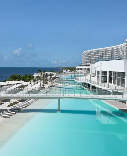 south and north bay terrace venue at AVA Resort Cancun