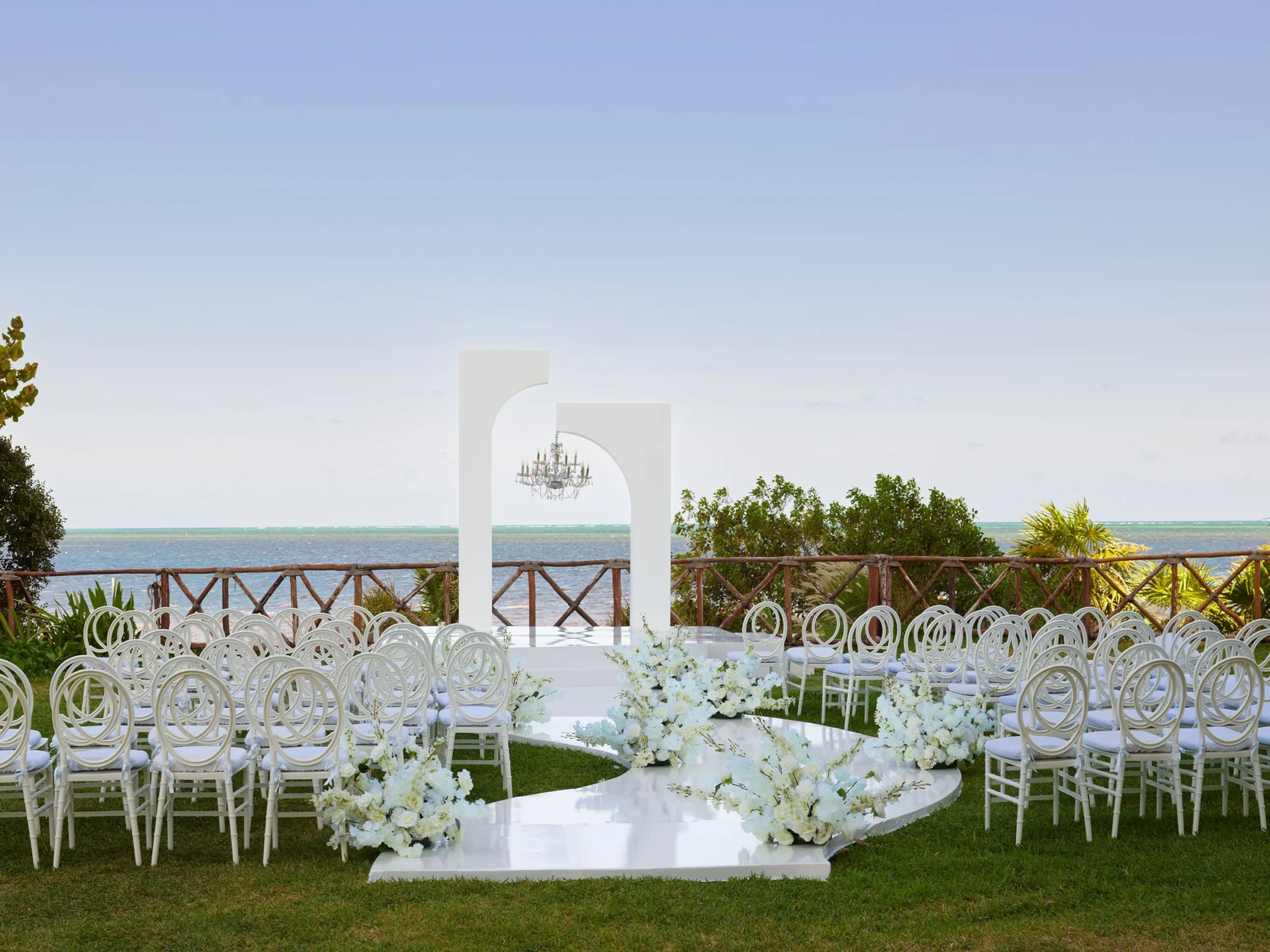 wedding garden venue at AVA Resort Cancun