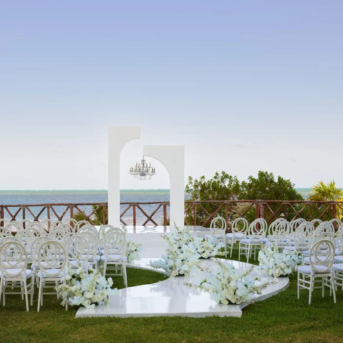wedding garden venue at AVA Resort Cancun