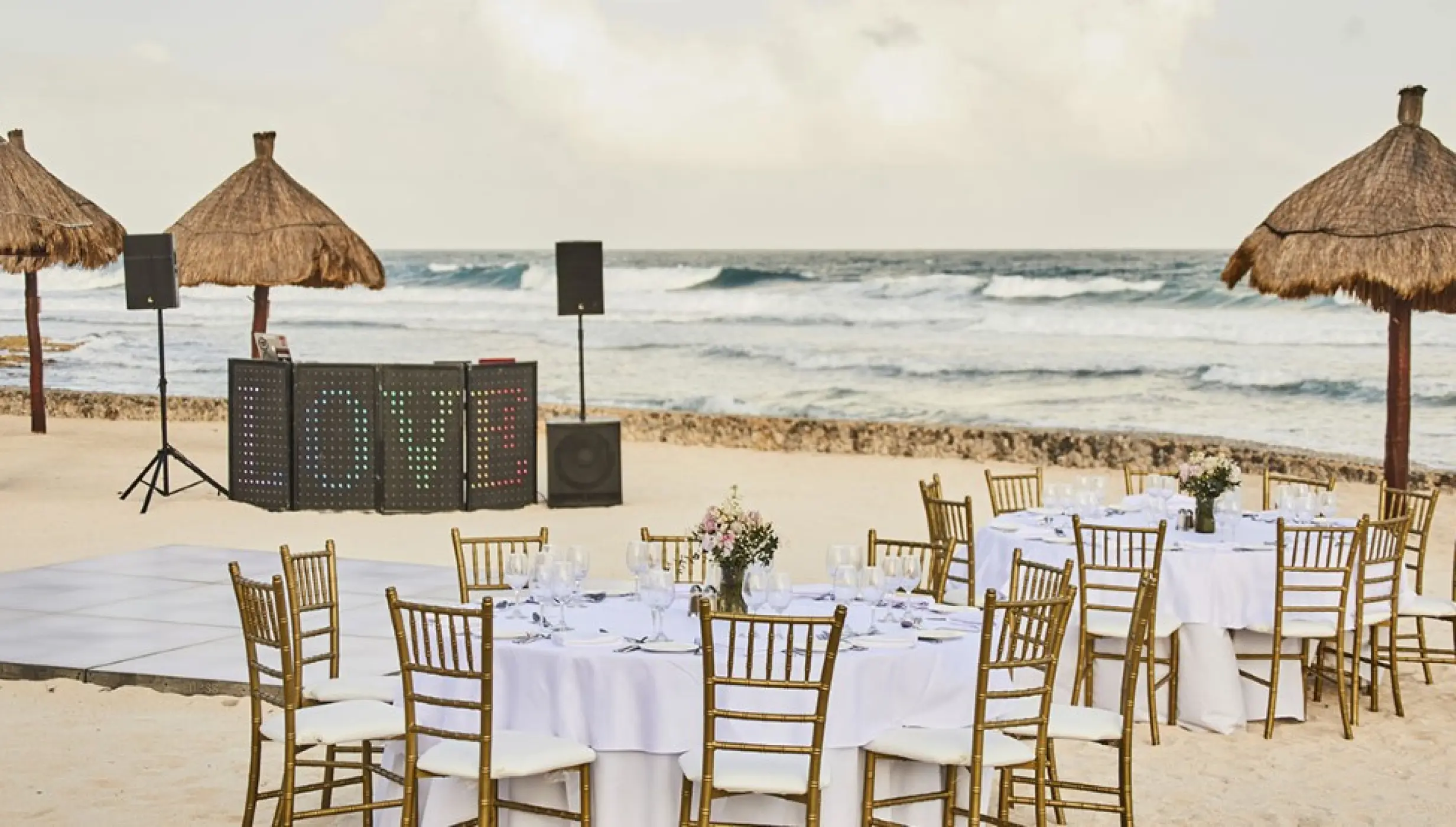bar del mar beach venue at Bahia Principe Grand Coba