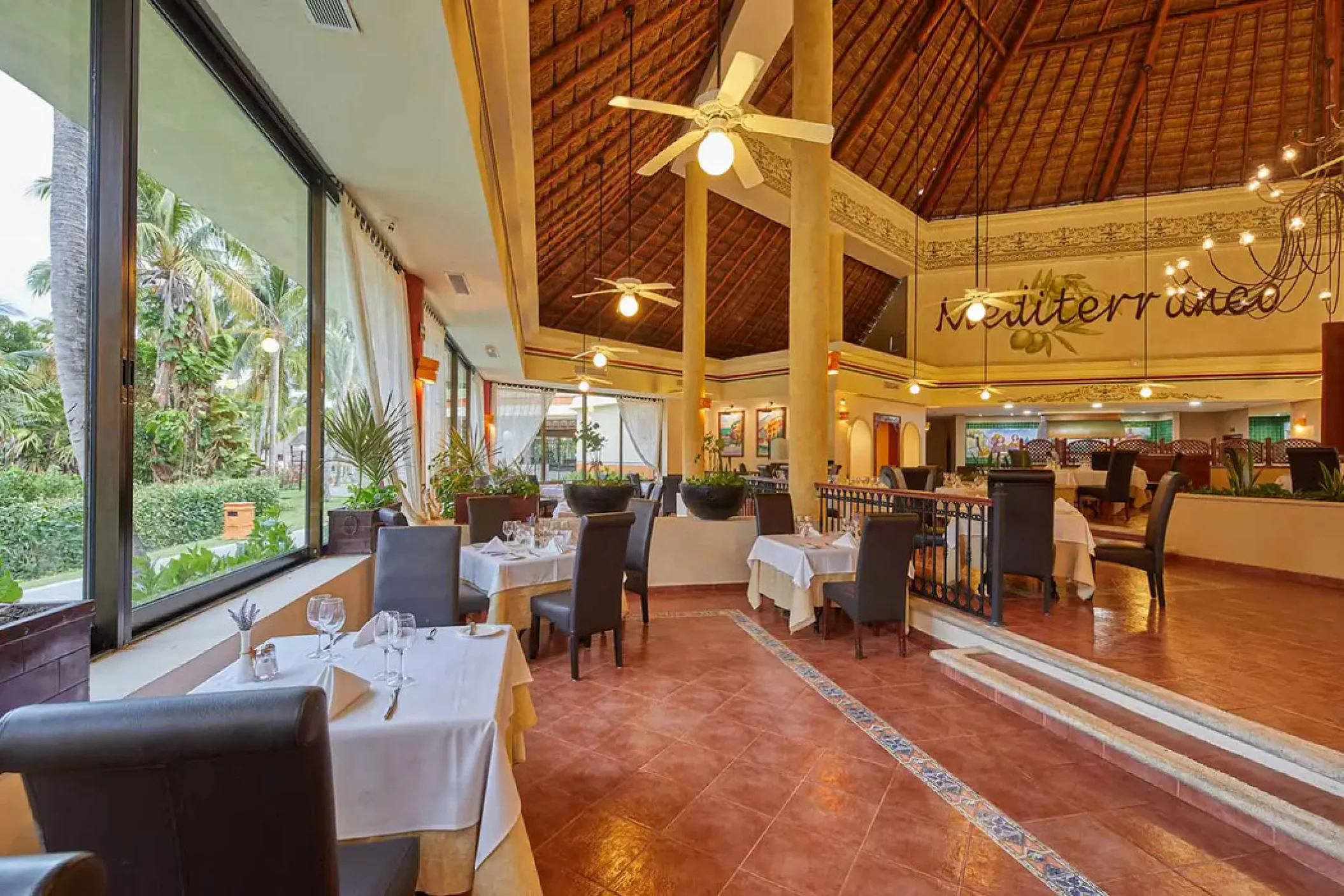 restaurant at Bahia Principe Grand Coba