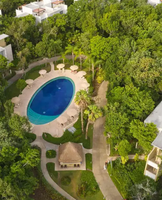 Bahia Principe Luxury Sian Ka’an aerial view