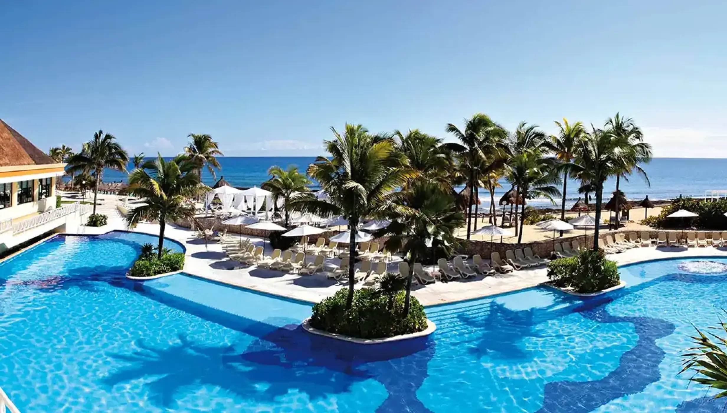 Akumal pool at Bahia Principe Resorts.