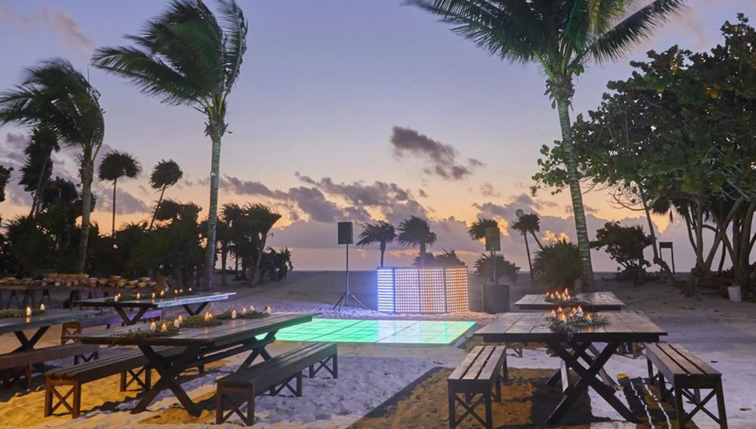 Mirador beach wedding venue at Bahia Principe Riviera Maya