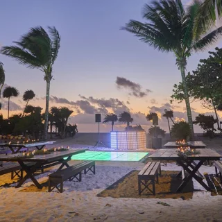 Mirador beach wedding venue at Bahia Principe Riviera Maya