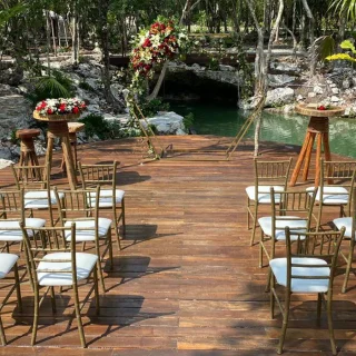 Cenote Country Club wedding venue at Bahia Principe Riviera Maya