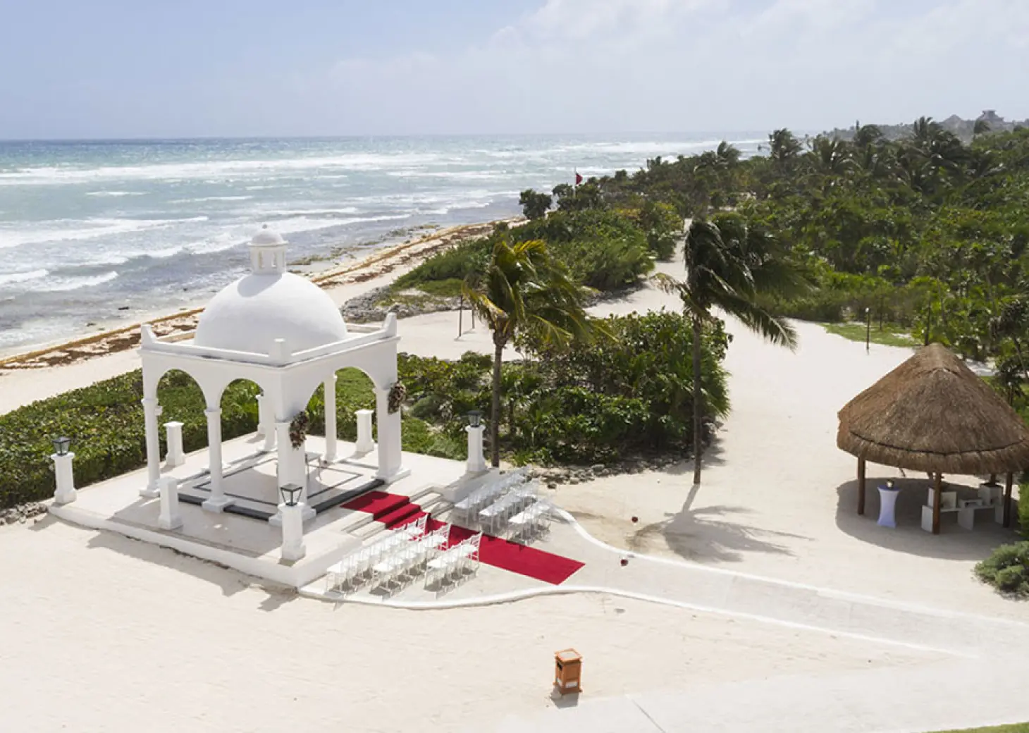 Gazebo wedding venue at Bahia Principe Riviera Maya