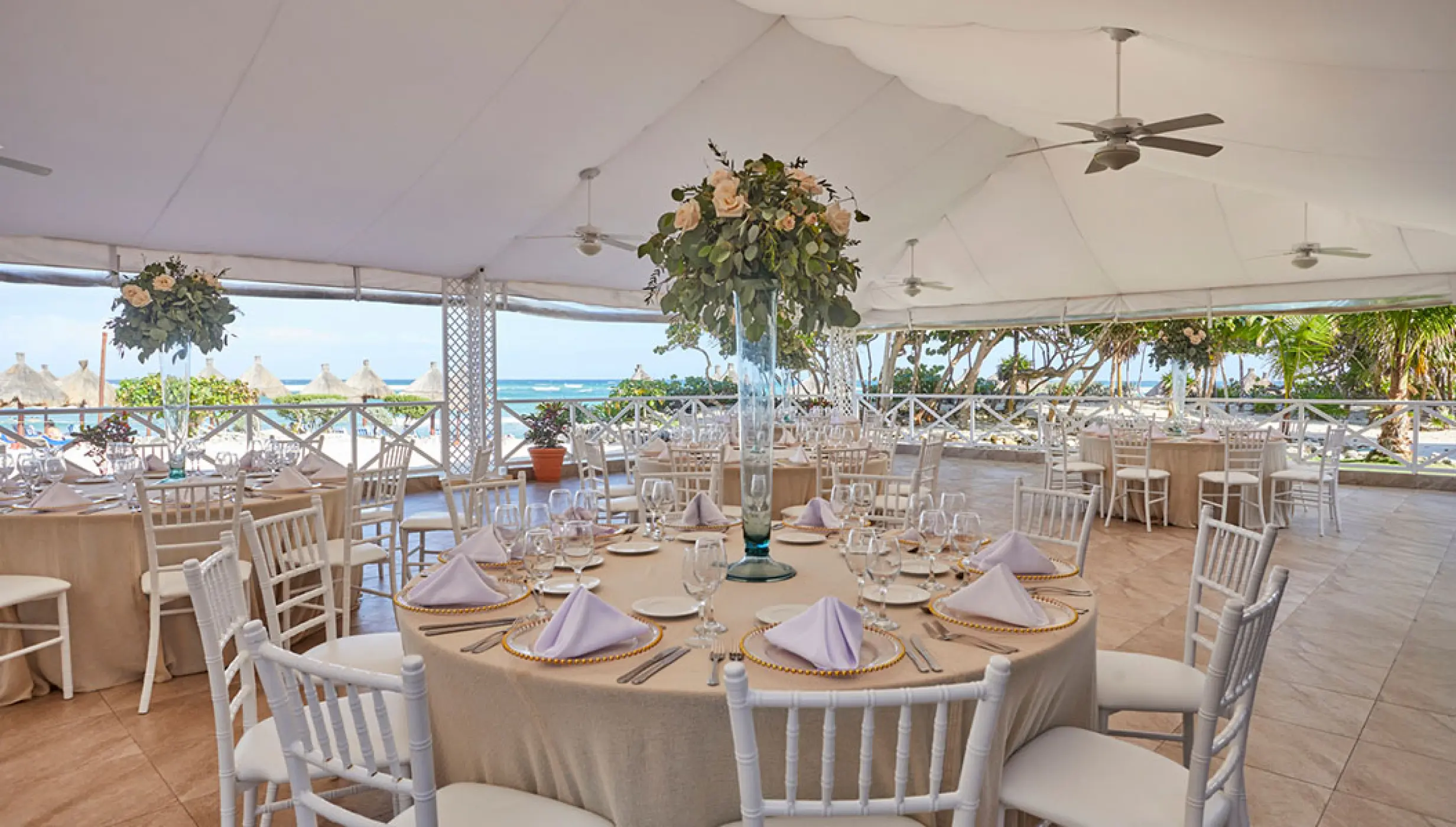 Poolside Venue at Bahia Principe riviera Maya