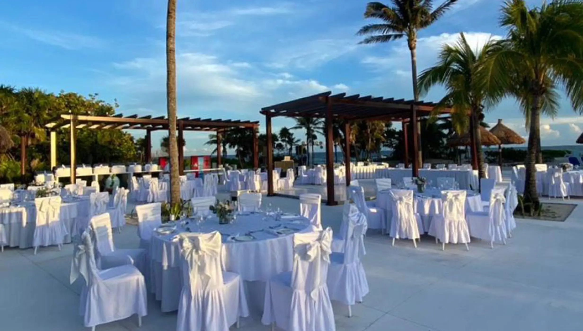Poolside Venue at Bahia Principe riviera Maya