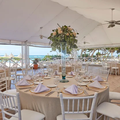 Tequila Terrace wedding venue at Bahia Principe Riviera Maya
