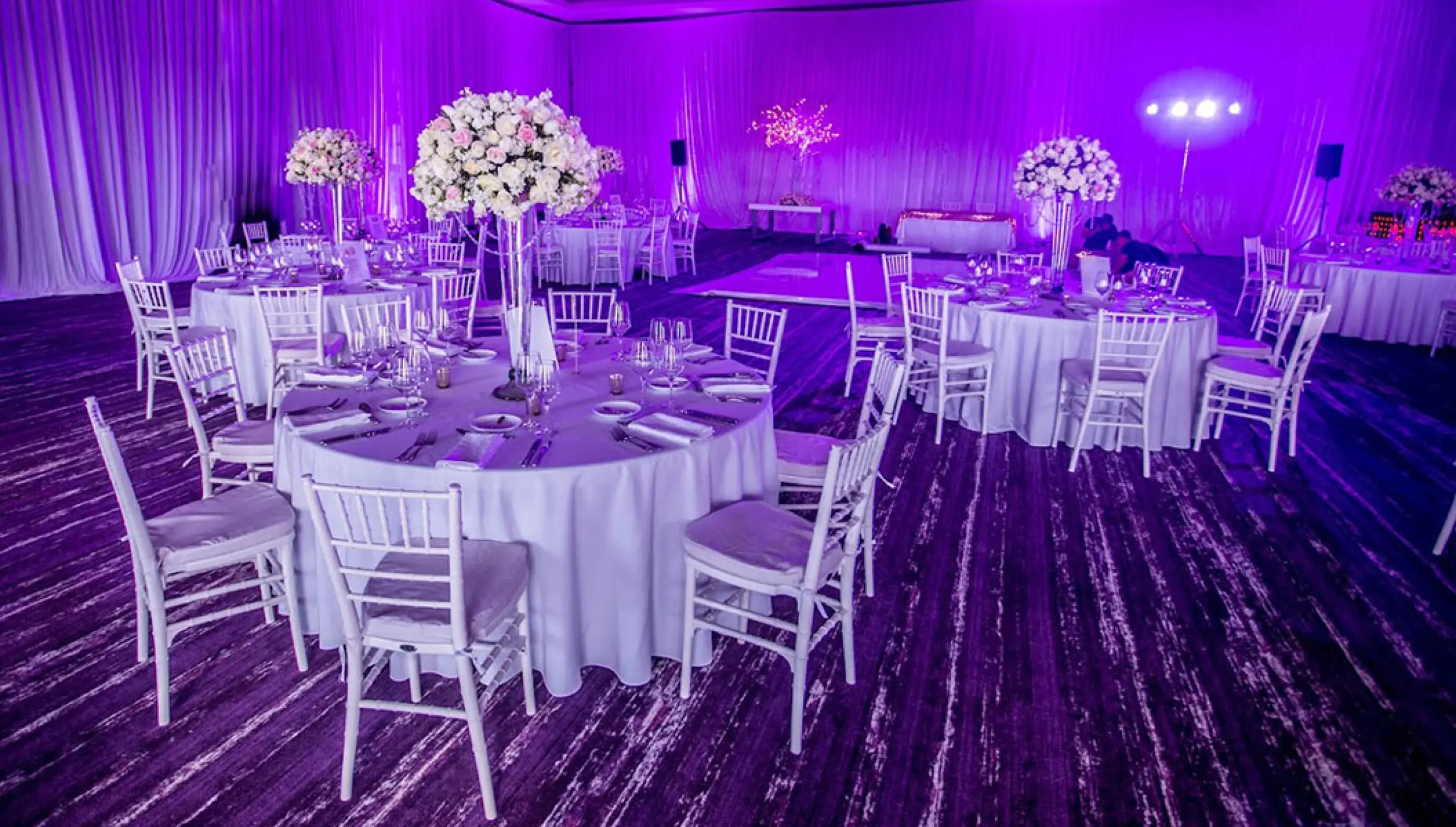 breathless riviera cancun wedding reception at ballroom
