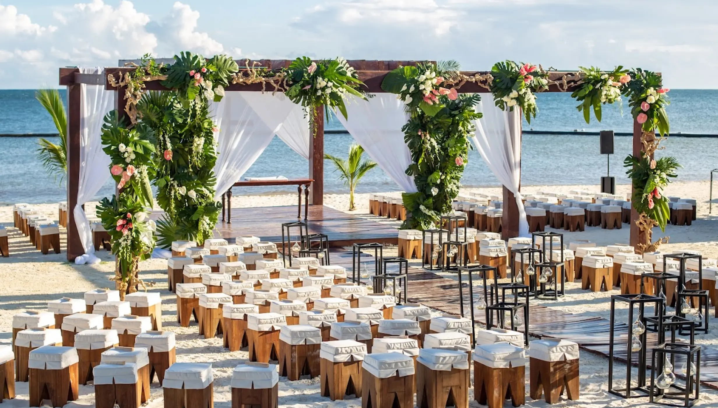 Xhale gazebo at Breathless Riviera Cancun