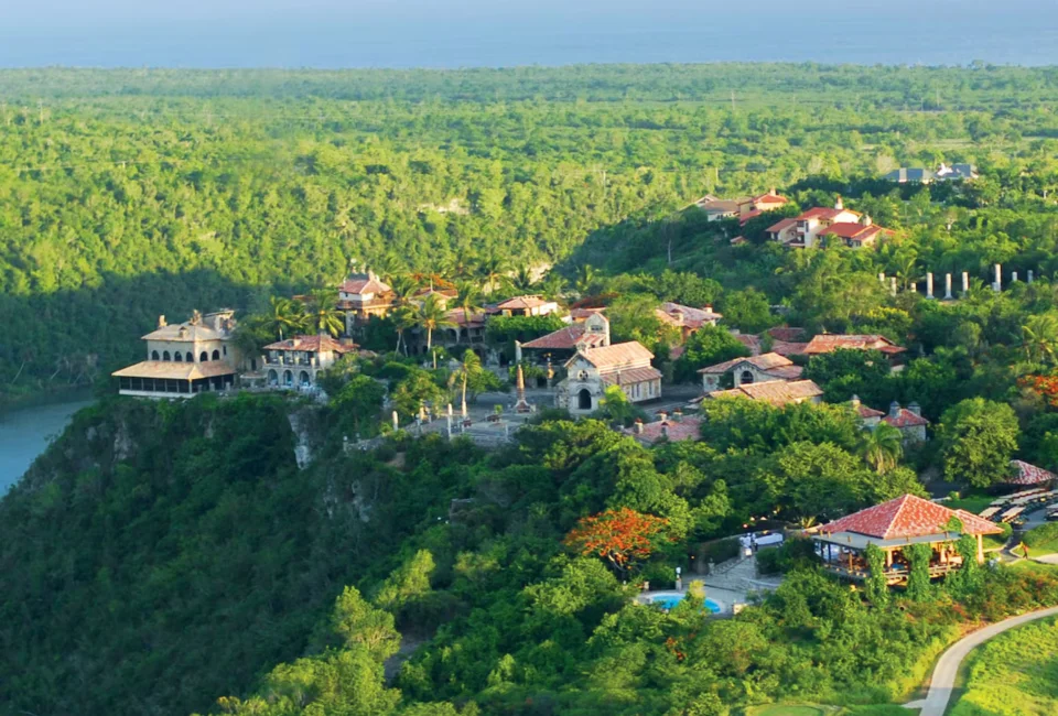 aerial view of Casa de Campo resort