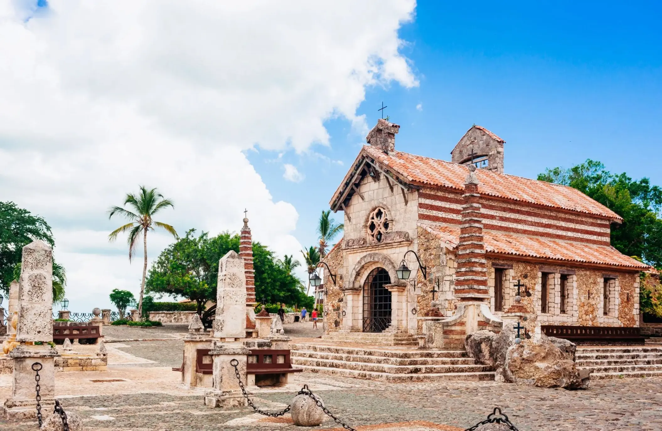 St Stanislaus Church wedding venue at Casa de Campo, La Romana