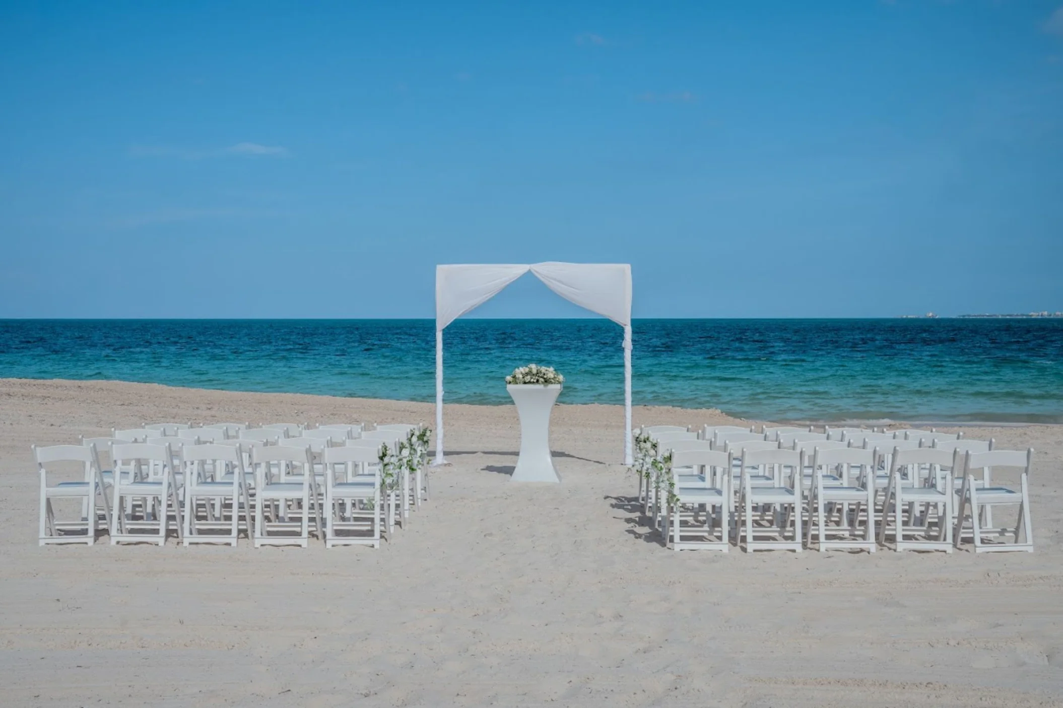beach venue at Catalonia Grand Costa Mujeres