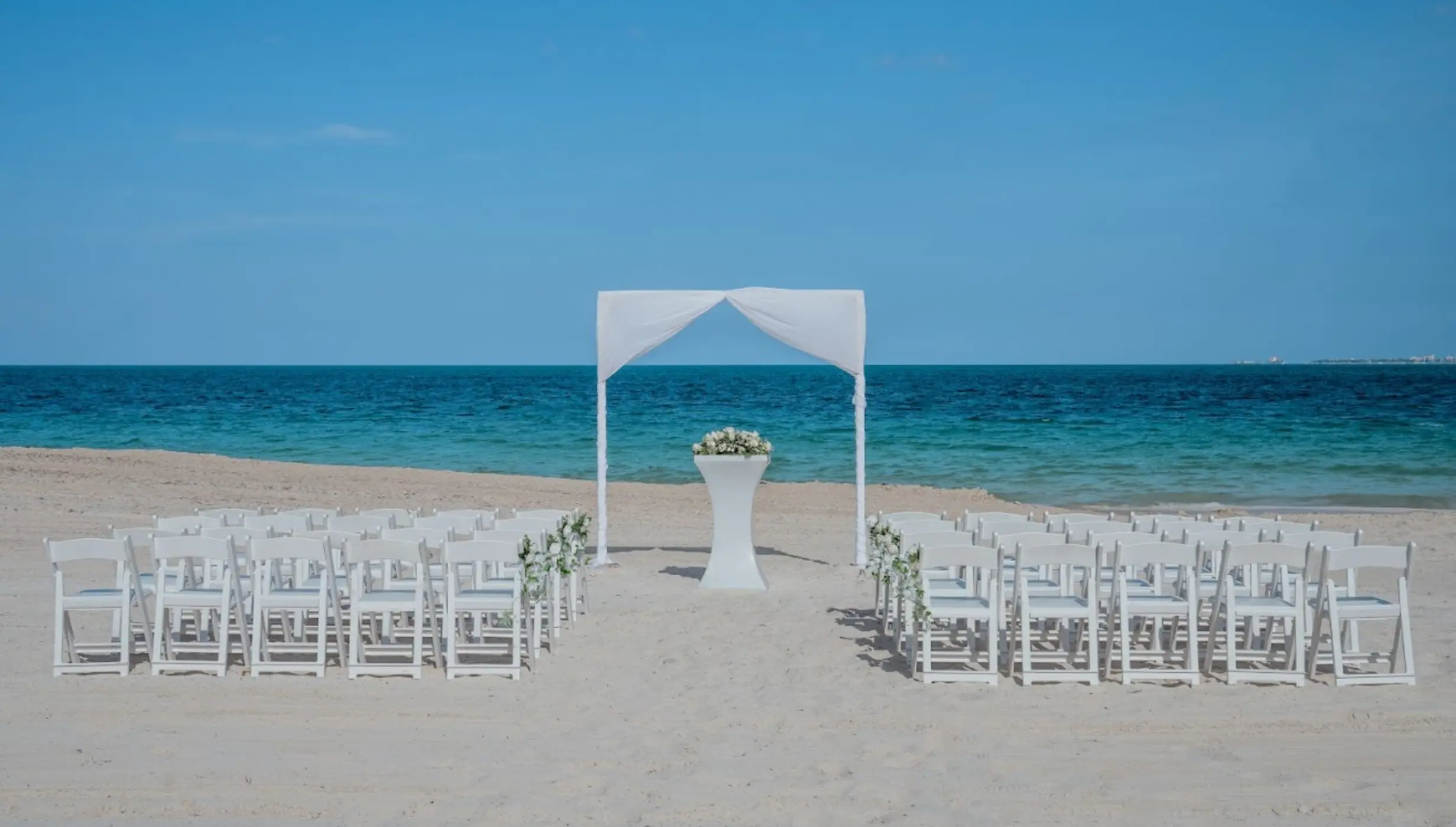 beach venue at Catalonia Grand Costa Mujeres