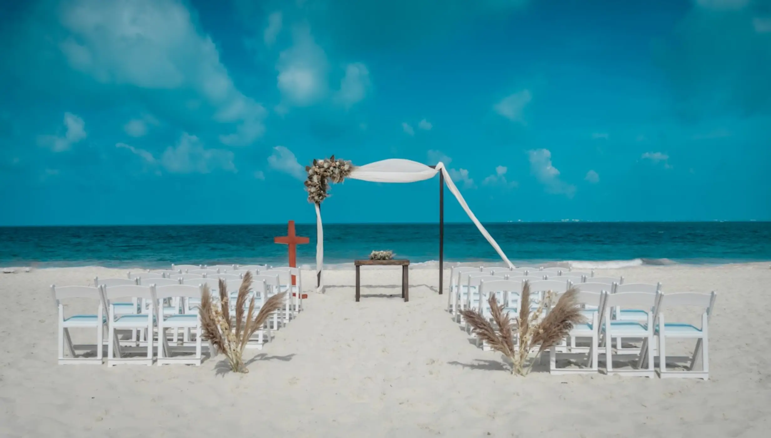beach venue at Catalonia Grand Costa Mujeres