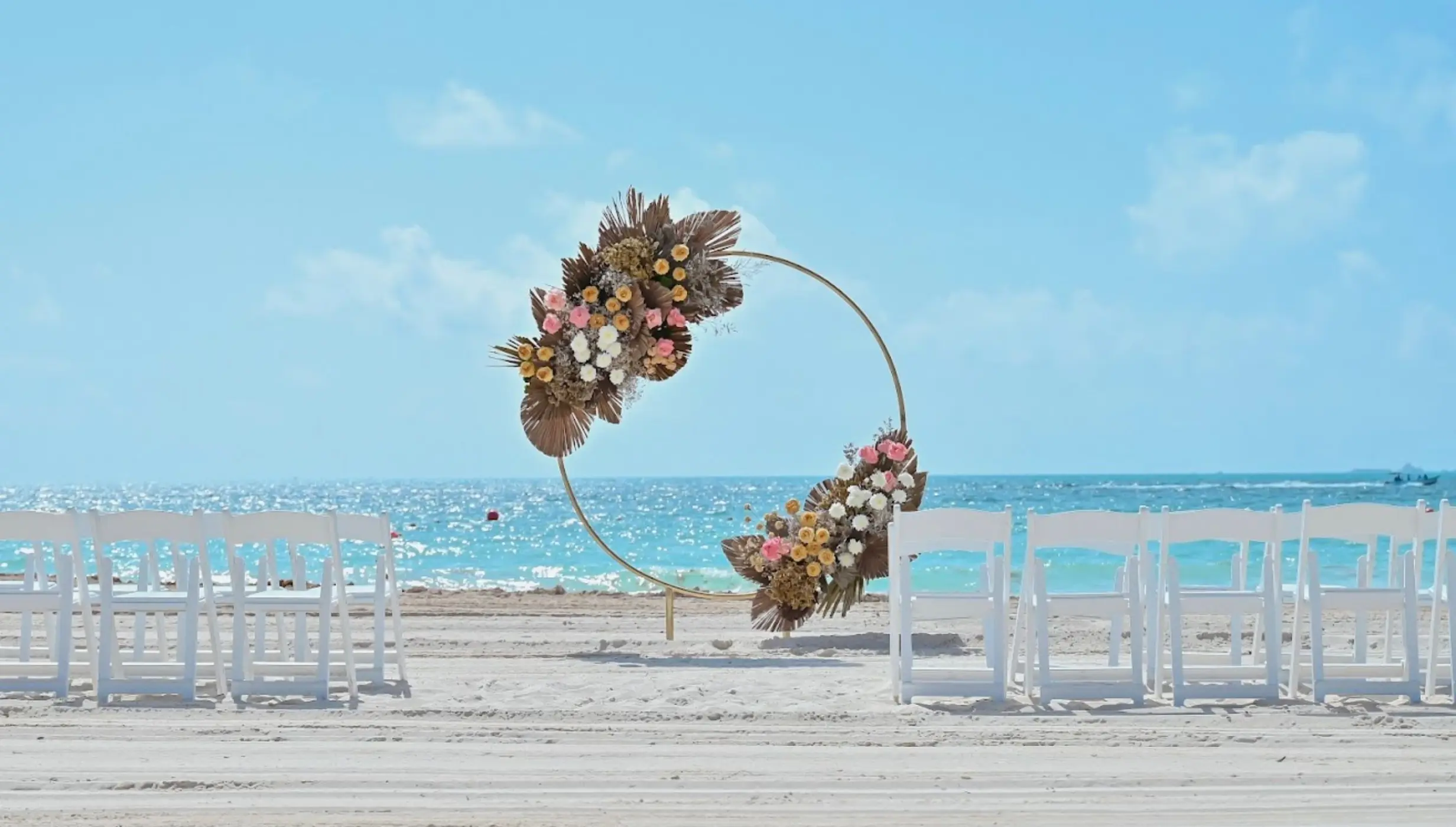 beach venue at Catalonia Grand Costa Mujeres
