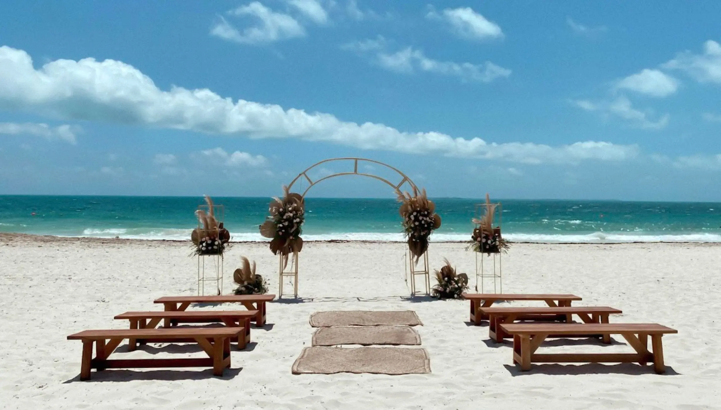beach venue at Catalonia Grand Costa Mujeres