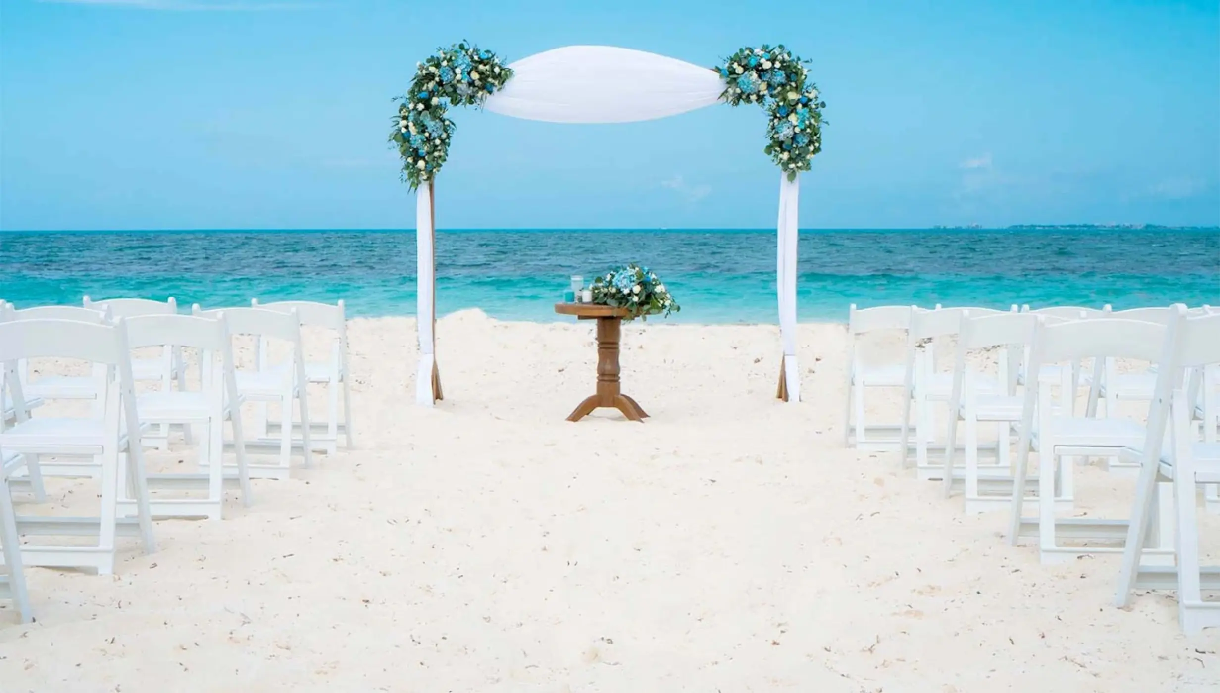 beach venue at Catalonia Grand Costa Mujeres