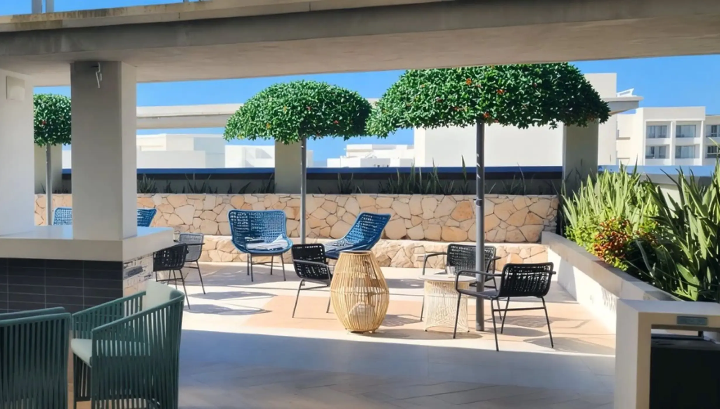 cat's terrace venue at catalonia grand costa mujeres